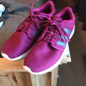 Burgundy Adidas Sneakers